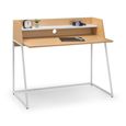 Palmer Desk - White - Oak Effect