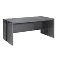 Montecarlo Office Desk - 180cm - Grey Koto High Gloss
