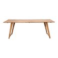 Graz Trestle Desk - Natural - Recycled Teak Wood
