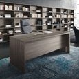 Tivoli Office Desk - 180cm - Grey Wood