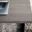 Tivoli Left Desk - Grey Wood