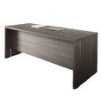 Tivoli Office Desk - 180cm - Grey Wood