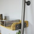 Office Desk - 2 Drawer - Ladder Style - Solid Wood
