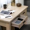 Reclaimed Pine 4 Drawer Writing Desk thumbnail 3
