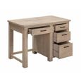 Reclaimed Pine 4 Drawer Writing Desk thumbnail 4