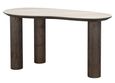 Ritz Beige Ceramic Top Writing Desk