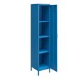 Novogratz Cache Tall Locker Storage Cabinet - Blue - 5244810COMNUK