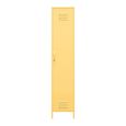 Novogratz Cache Tall Locker Storage Cabinet - Yellow - 5244814COMNUK