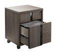 Tivoli Filing Cabinet on Wheels - Grey Wood