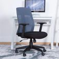 Laguna Mesh Operator Chair - Grey with Arms - AOC1705GRY