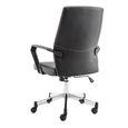 Brooklyn Operator Desk Chair - Faux Leather - Black - AOC3122-BLK