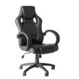 Daytona Gaming Executive Chair - Leather - Black - AOC5006BLK