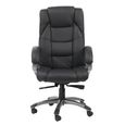 Northland Leather Executive Office Chair - Black - AOC6332-L-BK