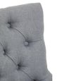 Anita Office Chair - Grey Fabric with Chrome Base