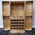 Wine Cabinet - 2 Door - Fir Wood