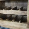 Jupiter Industrial Wine Cabinet - 2 Sliding Door - 2 Drawer - Mango Wood