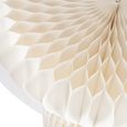 Bar Table - Round - Off White - Acrylic and Foldable Paper
