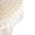 Bar Table - Round - Off White - Acrylic and Foldable Paper