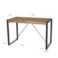Nairobi Bar Table - Natural - Rustic Mango Wood