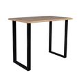 Bar Table - U Shape Leg - Mango Wood and Metal