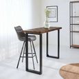 Preston Bar Table - Industrial - Rustic
