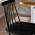 Alassio Bar Stool - Set of 2 - Black
