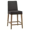 Clearance - Rex Barstools - Set of 2 - Mouse Velvet - D540
