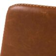 Clearance - Oregon Barstool - Set of 2 - Tan Faux Leather - Gas Lift - with Back - A404