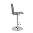 Colby Barstool - Set of 2 - Grey Faux Leather - ABS1301-GRY
