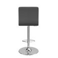 Colby Barstool - Set of 2 - Grey Faux Leather - ABS1301-GRY