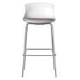 Helena Barstool - Set of 2 - White - ABS7085WHT