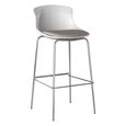 Helena Barstool - Set of 2 - White - ABS7085WHT