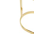 Azalea Barstool - Set of 2 - Ivory Velvet Fabric with Gold Metal