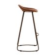 Buffalo Barstool - Set of 2 - Brown - Leather
