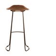 Buffalo Barstool - Set of 2 - Light Brown - Leather