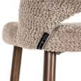 Delphine Barstool - Lovely Nature and Gold - Fabric and Metal
