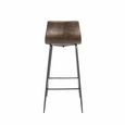 2 x Erlangen Barstools Chestnut Vintage Leather thumbnail 4
