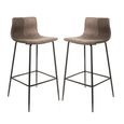2 x Erlangen Barstools Chestnut Vintage Leather thumbnail 5