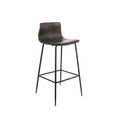 2 x Erlangen Barstools Grey Vintage Leather thumbnail 3