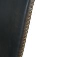 2 x Fremont Barstools Grey Vintage Leather thumbnail 4