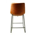 2 x Fremont Counter Stools Tan Vintage Leather thumbnail 5