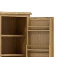 Dorchester Larder Unit - 1 Door - 2 Drawer - Rustic Oak