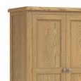 Dorchester Larder Unit - 2 Door - 4 Drawer - Rustic Oak