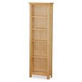 New Trinity Bookcase - Narrow - Natural Oak