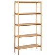 Braidwood Bookcase - Open - Tall - Oak