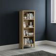 Bath Bookcase - Narrow - Oak