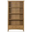 Kilkenny Large Bookcase - 2 Drawer - Oak
