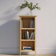 Selene Oak Narrow CD Bookcase