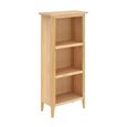 Selene Oak Narrow CD Bookcase