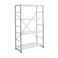 Cabrini Office Bookshelf - White - ABC65043-WH